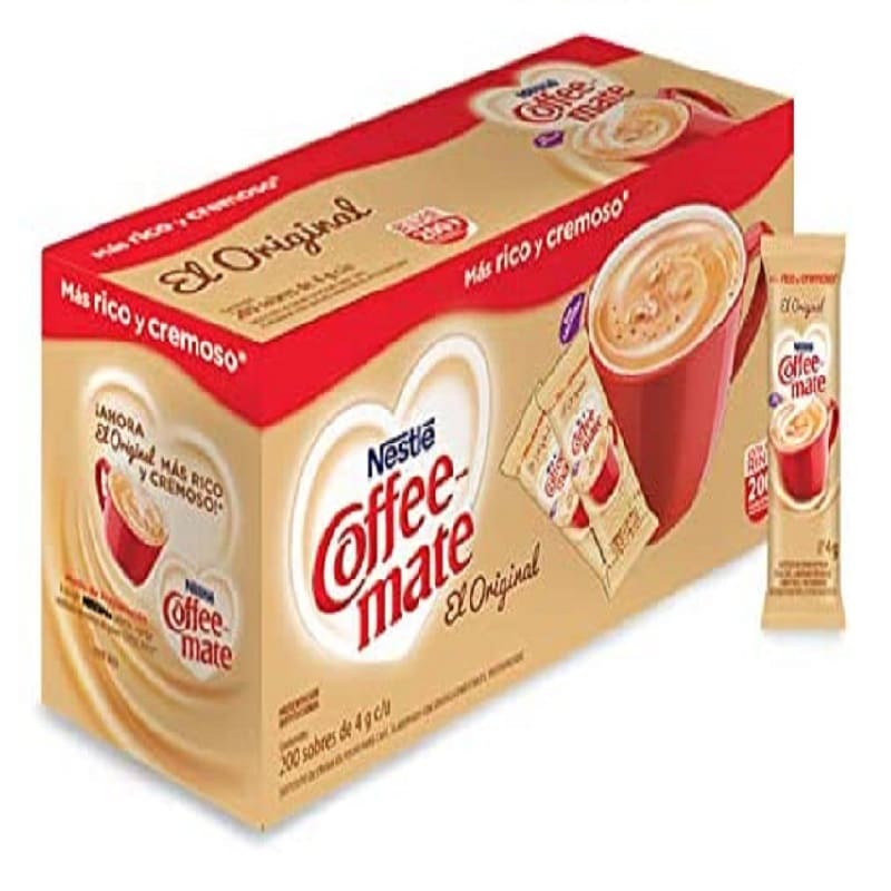 Coffee Mate sustituto de crema 200 sobres de 4g