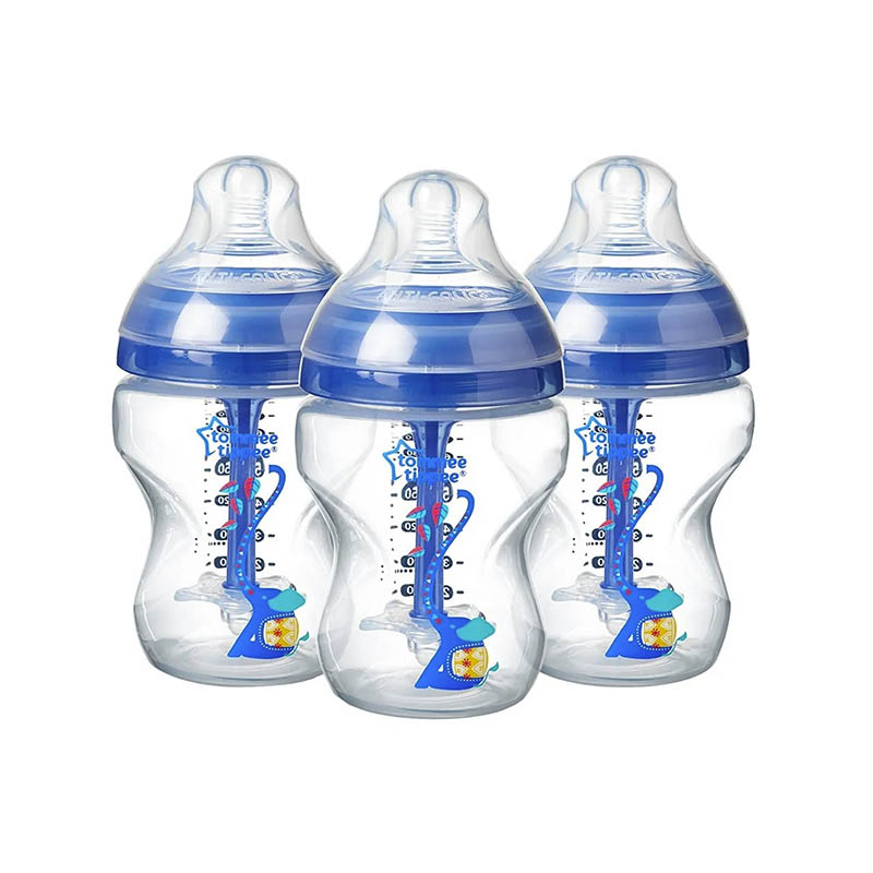 Biberones Tommee Tippee Anticólicos 3 - 9oz Advanced Azul