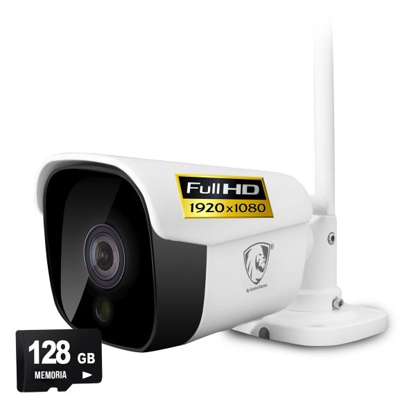 Camara Wifi Ip Fhd 1080p Nube Exterior Seguridad Monitoreo 128GB