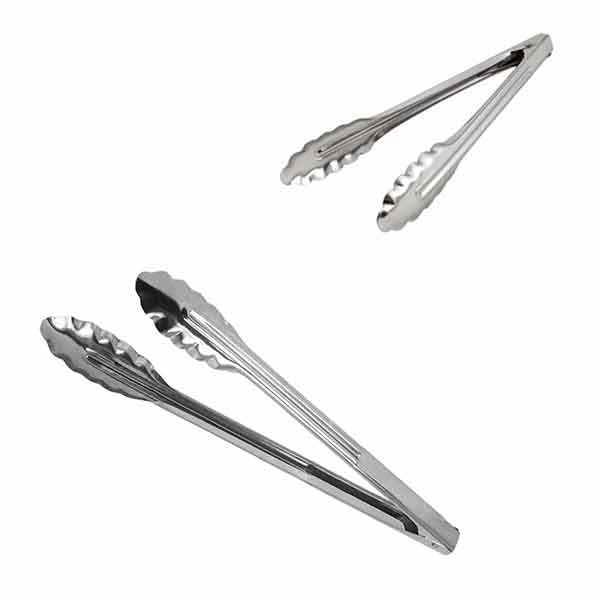 Pinzas acero inoxidable para servicio Serazu 30cm/11.8in 12pzas. BH-3512