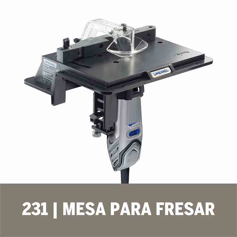 Dremel Aditamento De Mototool Mesa Fresadora Router (Modelo 231)