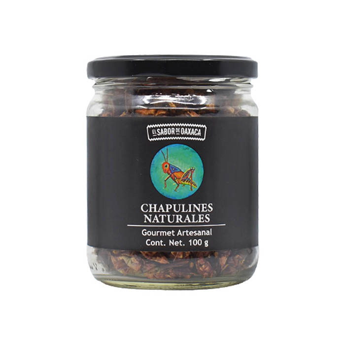 CHAPULINES NATURALES 100g EL SABOR DE OAXACA