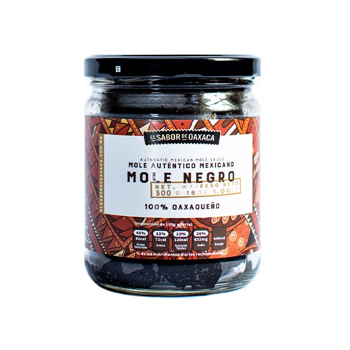 MOLE NEGRO 500g EL SABOR DE OAXACA