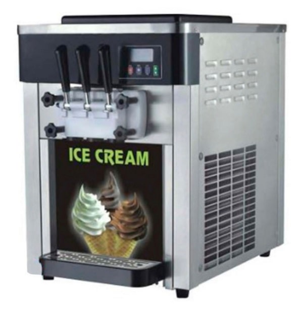 Maquina de Helados Suaves de Dos Sabores y Un Combinador Premium