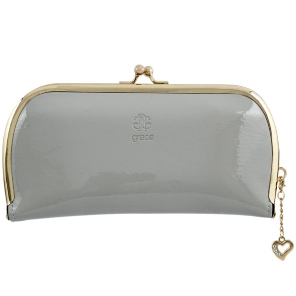 Cartera Para Dama Charol Elegante Broche De Boquilla Fiesta