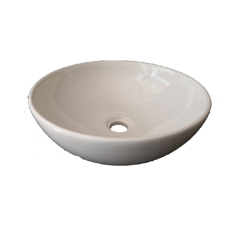 Lavabo Ovalin Moderno Sobre Cubierta Esfera Jr 35 Cm