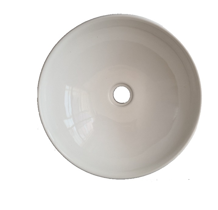 Lavabo Ovalin Moderno Sobre Cubierta Esfera Jr 35 Cm