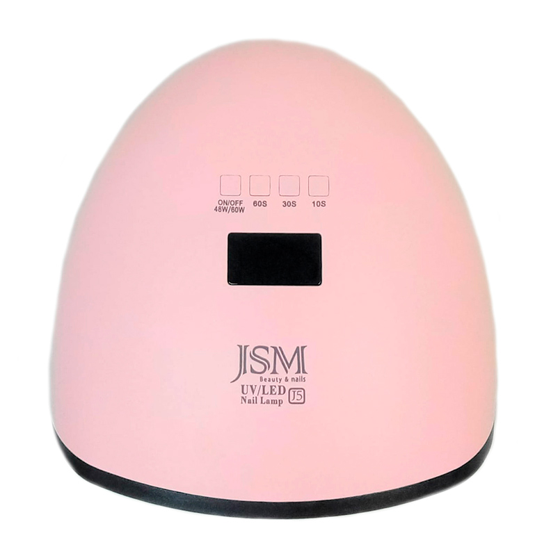 Lámpara Secadora De Uñas TECK TECK J5, Máquina De Curado En Gel Para Esmalte 60w Color Rosa