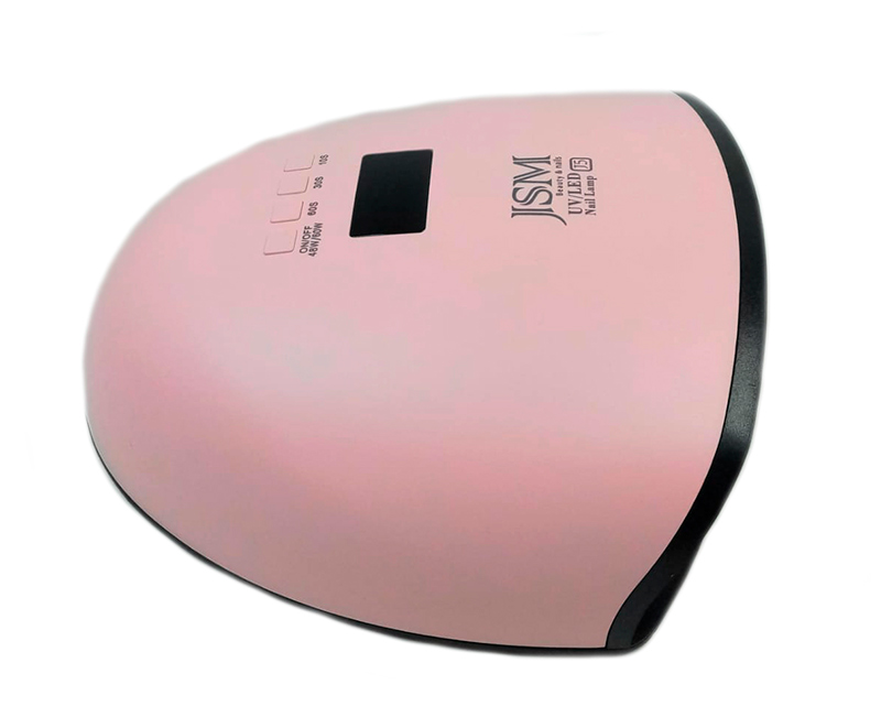 Lámpara Secadora De Uñas TECK TECK J5, Máquina De Curado En Gel Para Esmalte 60w Color Rosa