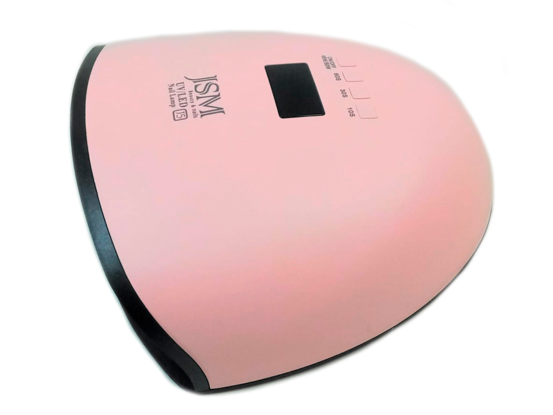 Lámpara Secadora De Uñas TECK TECK J5, Máquina De Curado En Gel Para Esmalte 60w Color Rosa