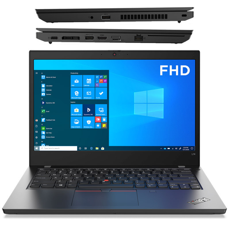 Laptop Lenovo Thinkpad l14 14" Intel Core i7 10510u disco duro 1TB HDD RAM 8 GB ram Windows 10 pro.