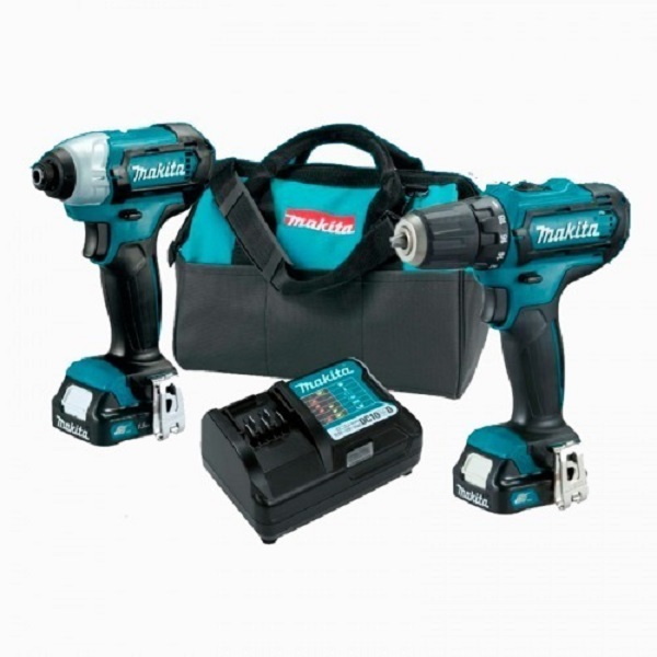 Atornillador Impacto Td110D + Rotomartillo Hp333D Li-Ion 2 Bat Makita CLX228