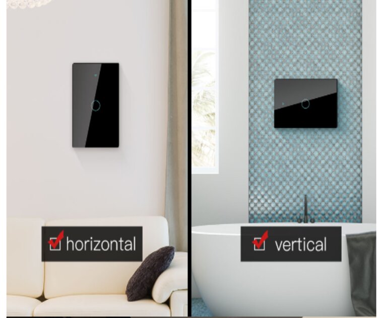 Apagador- Interruptor  Inteligente Wifi  Funciona Alexa - Google Home, No neutral Requerido MOES