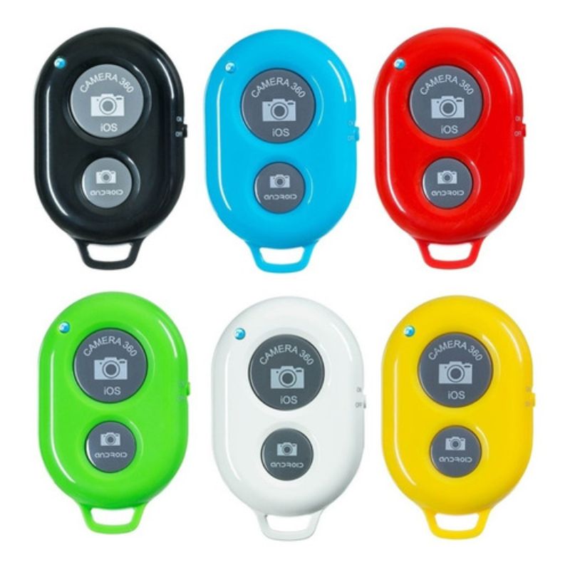 Control Remoto Bluetooth Disparador Selfie Foto Universal Color Verde