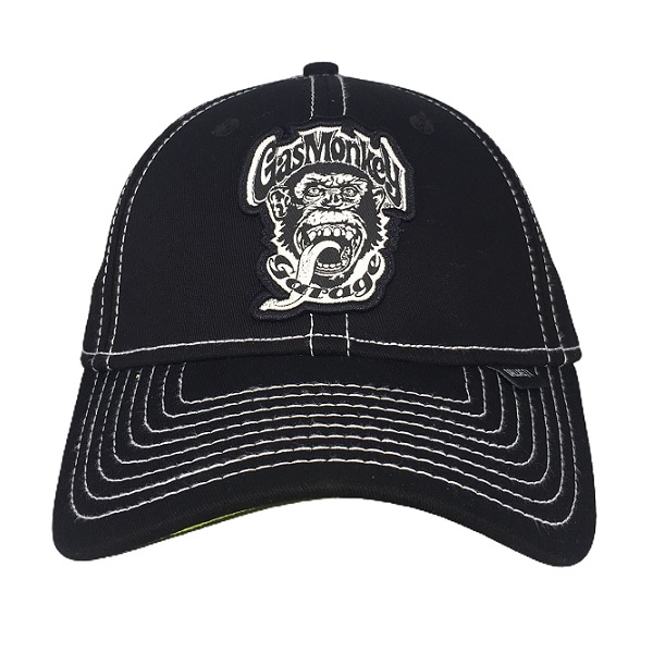 GORRA GAS MONKEY COLOR NEGRO 