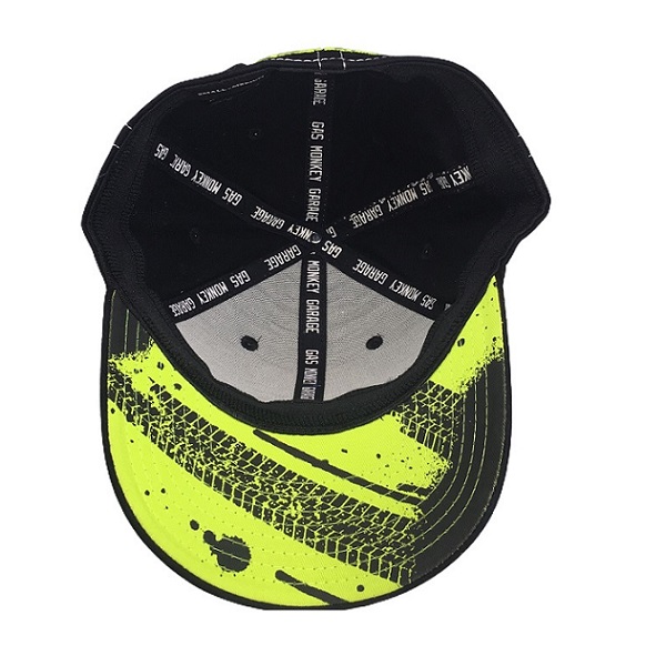 GORRA GAS MONKEY COLOR NEGRO 