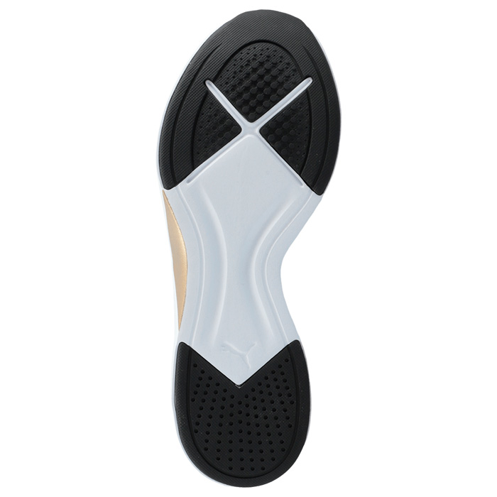 Tenis Puma Mujer Incite Metallic Textil Negro Dorado 19384101