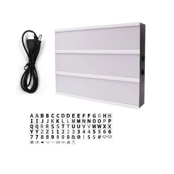 Letrero Luminoso Portátil Led Personalizable