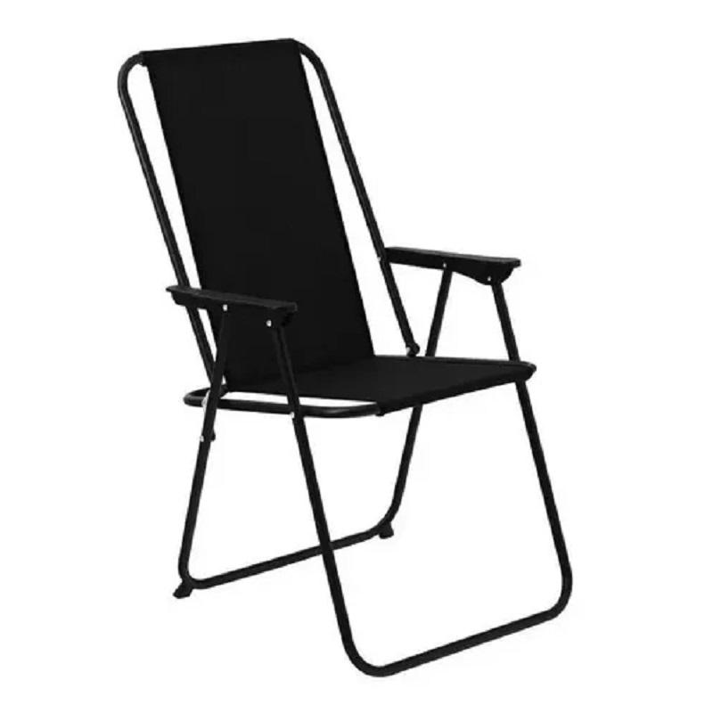 Desayunador de Exterior Negro 8 Piezas