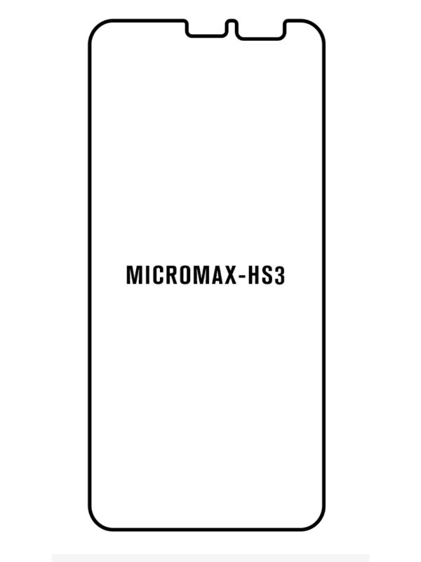 Jeco 99F Protector de Pantalla de Hidrogel Premium Para MICROMAX HS3