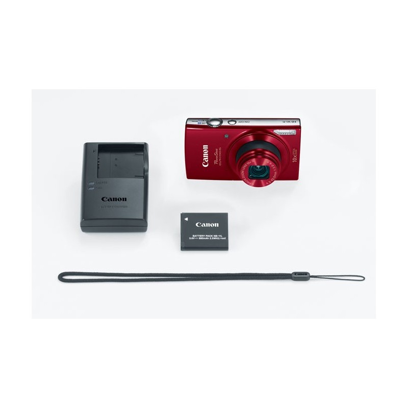 Canon Powershot Elph 190 Is Color Rojo 20 Mp Zoom 10x pantalla 2.7
