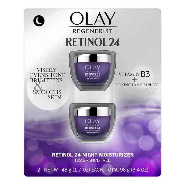 Crema Facial Noche Anti Arrugas Olay Regenerist Retinol. 2 pack