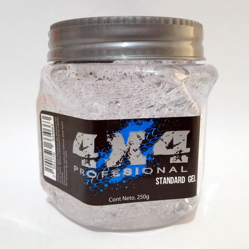 Gel Standard Para Cabello 4x4 Profesional 250gr Aroma Masculino