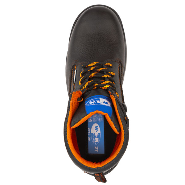 Zapato de Seguridad WSM, Ergonómico y cómodo. Con casquillo de Policarbonato. Bota Industrial y multifuncional. 2957-DH