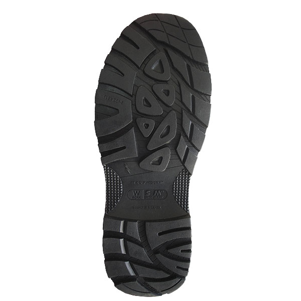 Zapato de Seguridad WSM, Ergonómico y cómodo. Con casquillo de Policarbonato. Bota Industrial y multifuncional. 2957-DH