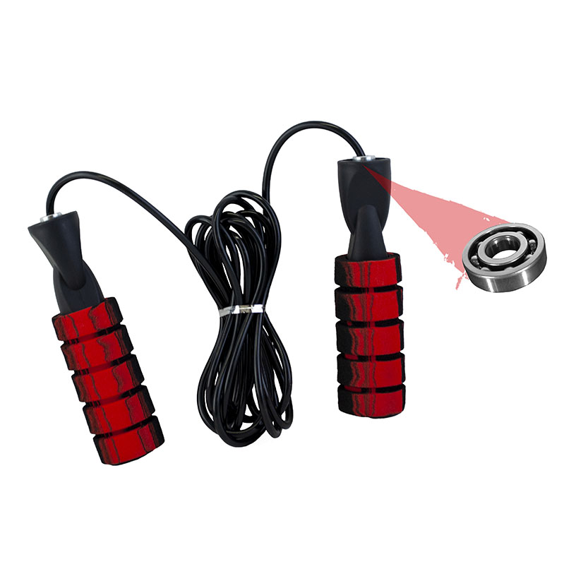 CUERDA PARA SALTAR CON BALERO Y LARGO AJUSTABLE GADESH SPORT