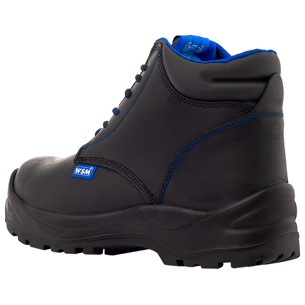 Zapato de Seguridad WSM, Ergonómico y muy ligero. Con casquillo de Policarbonato. Bota Industrial para uso general. 2953-DM