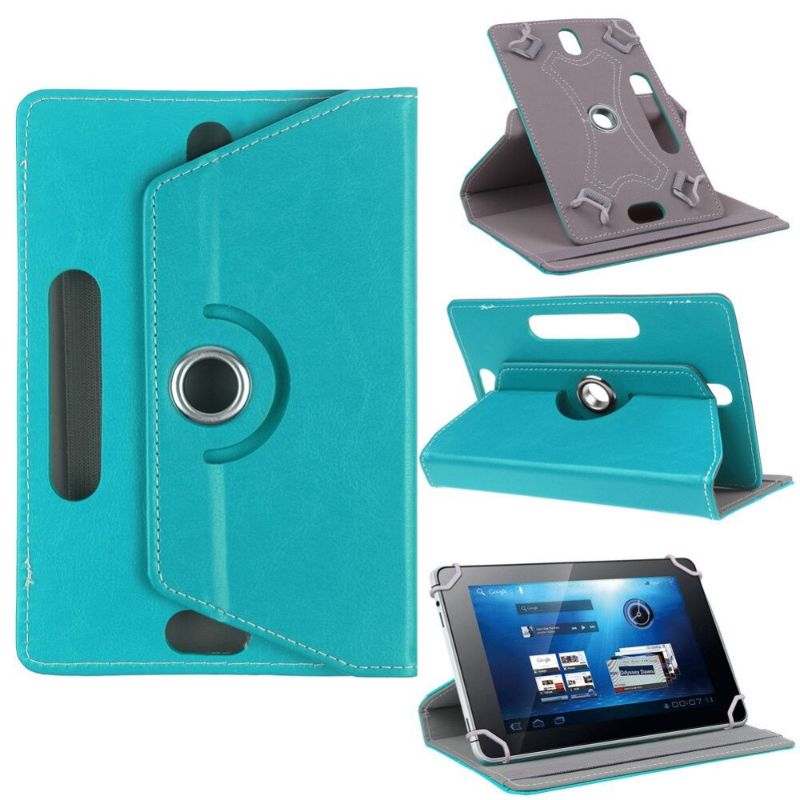 Protector Tablet Universal 7 Cartera Tipo Piel Color Azul
