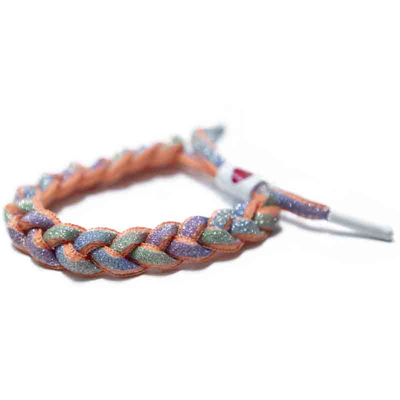Pulsera Mujer Corazón Dije Amor Tela Tejida Tobillera Paquete 6piezas 