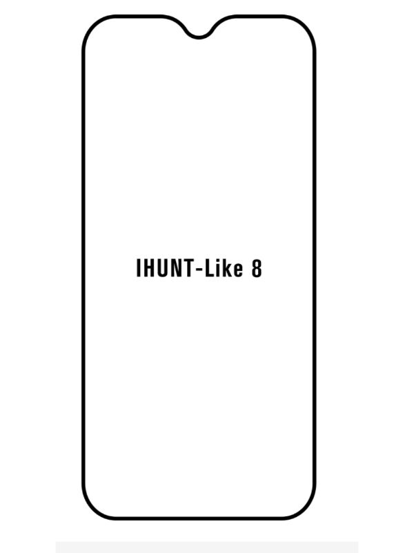 Jeco 99F Protector de Pantalla de Hidrogel Premium Para  IHUNT LIKE 8