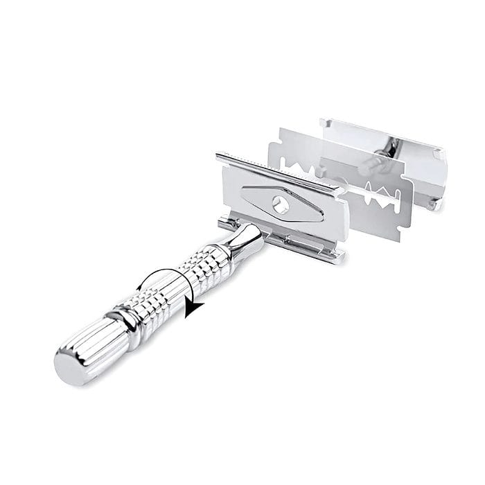 Rastrillo Afeitar Clásico Con 5 Accesorios, reutilizable