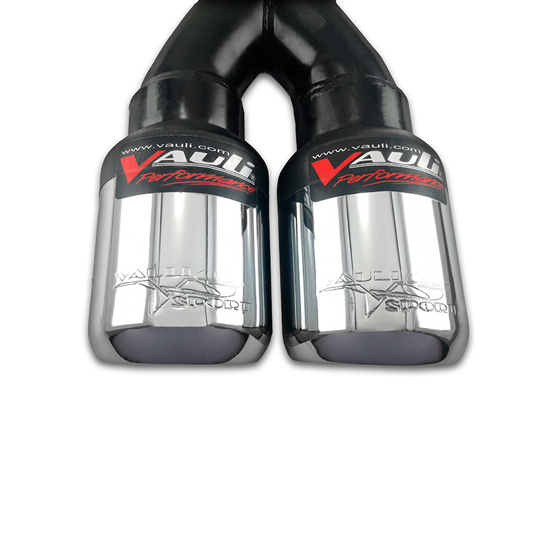 Vauli Escape Turbo Bala Turbo Abarth Deportivo Universal Con Terminal Dual 3" (Varios Modelos De Puntas)