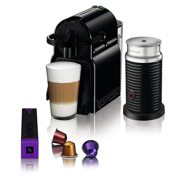 Cafetera Con 14 Cápsulas 1280 W Nespresso Inissia Black SMS - Negro