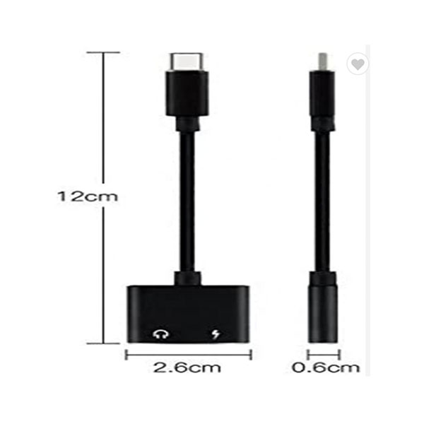 ADAPTADOR PARA AUDIFONOS ENTRADA USB-C