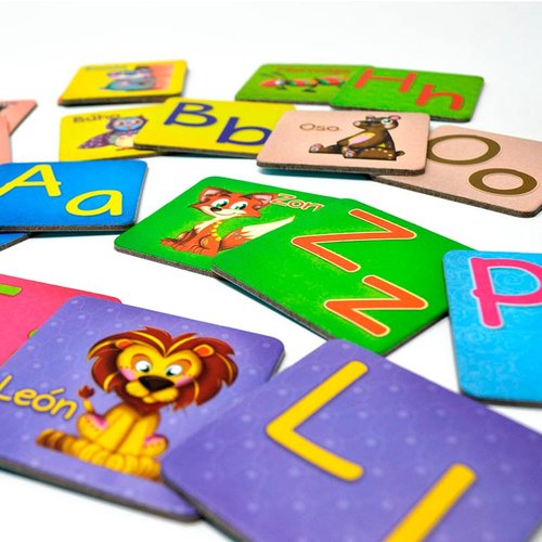 Memo Brain ABC, Memorama para aprender el abecedario 