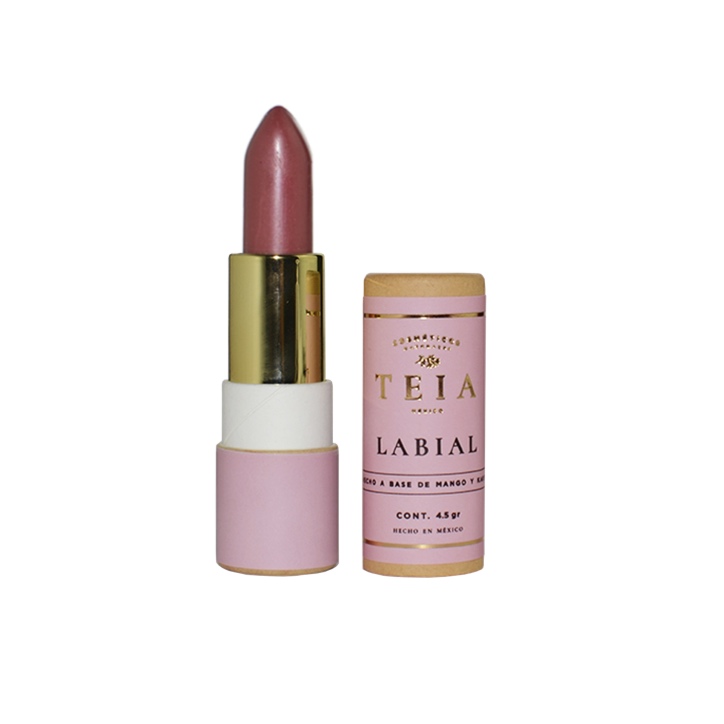 Labial TEIA tono rosa intenso