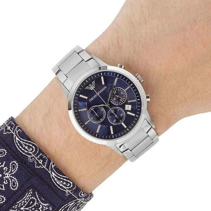 Reloj Pulsera Emporio Ar2448 Original Para Hombre.