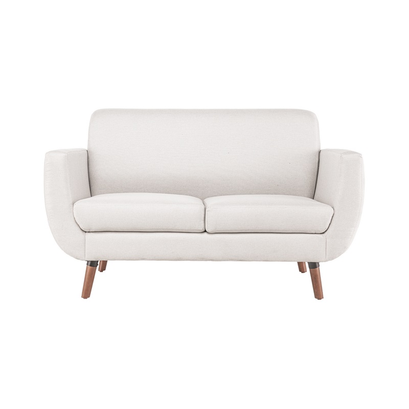 Love Seat Lewis Gris Claro - Kessa