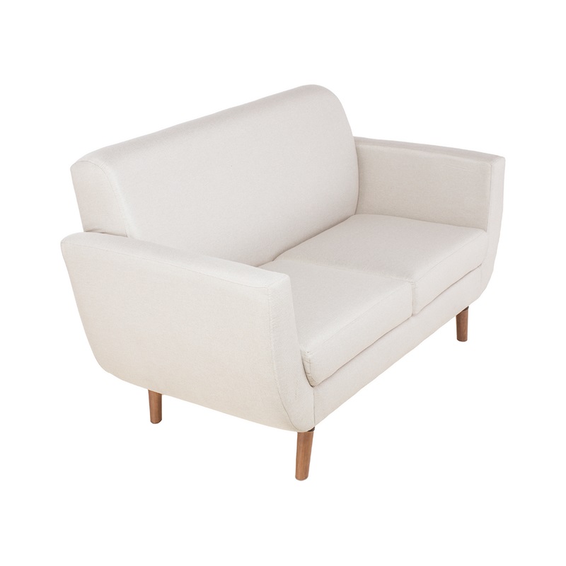 Love Seat Lewis Gris Claro - Kessa