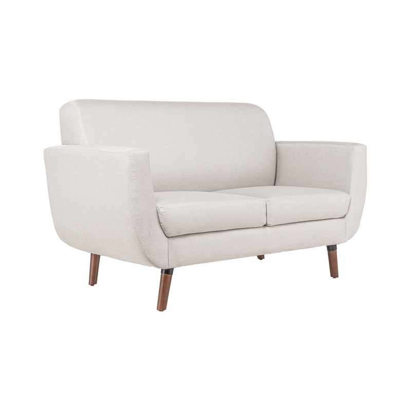 Love Seat Lewis Gris Claro - Kessa