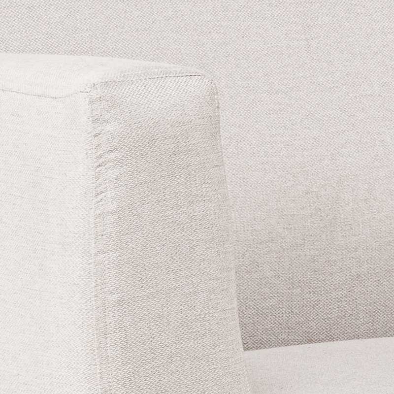 Love Seat Lewis Gris Claro - Kessa