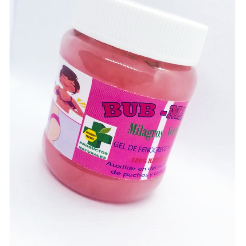 6 Gel Bub Max Calidad Milagros Verdes