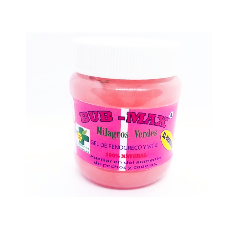 6 Gel Bub Max Calidad Milagros Verdes