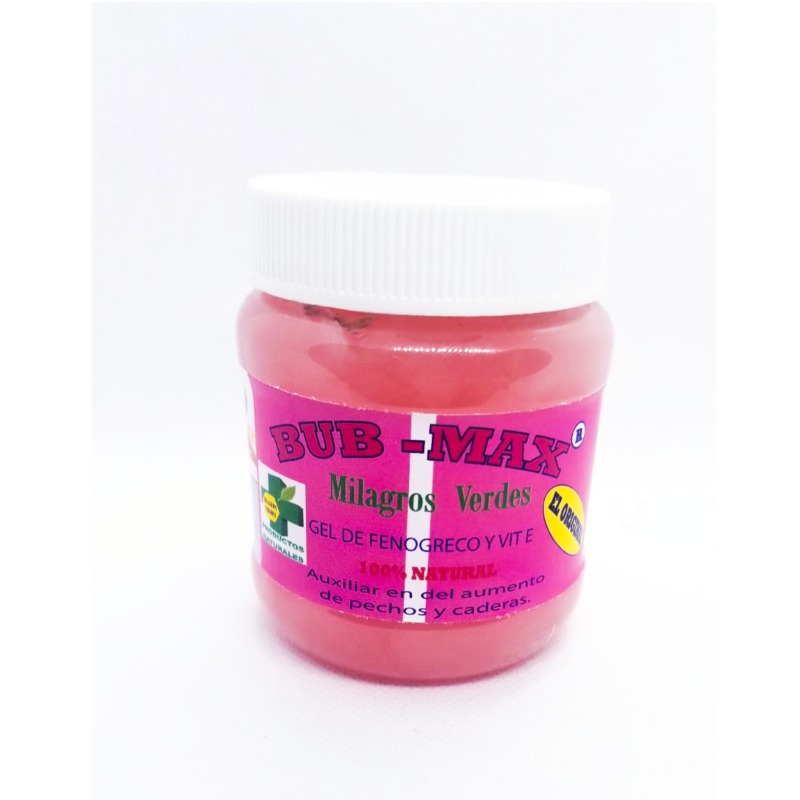 6 Gel Bub Max Calidad Milagros Verdes