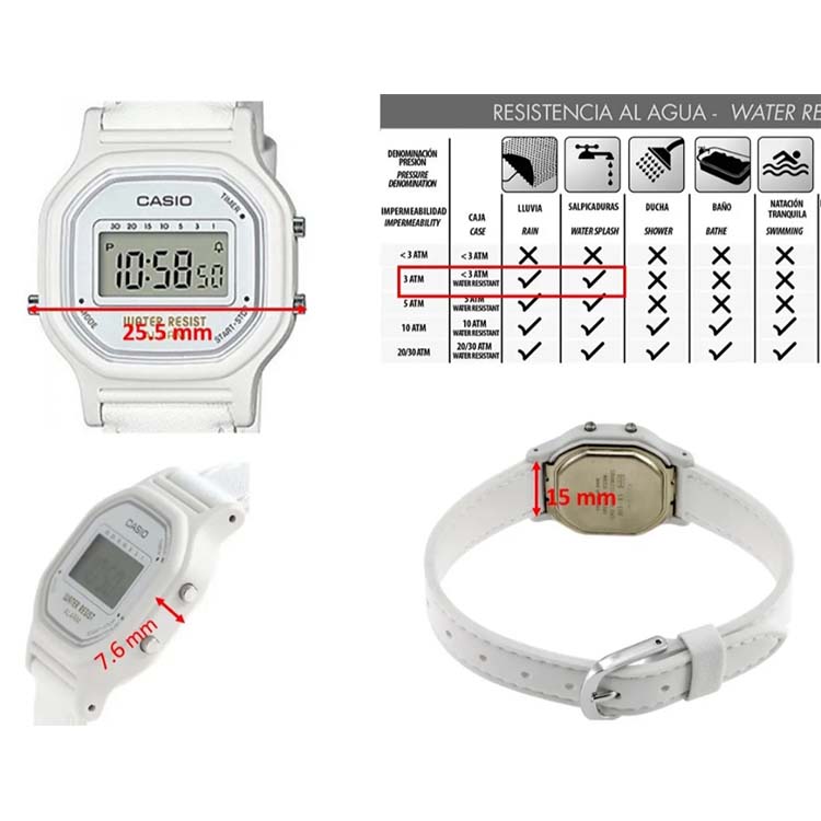 Reloj Casio Classic Digital La11 Original Dama E-watch