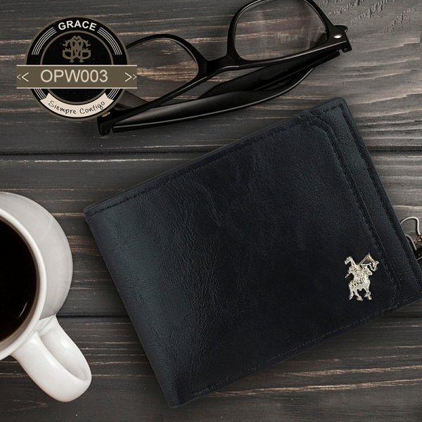 Cartera Polo Para Caballero Elegante OPW003